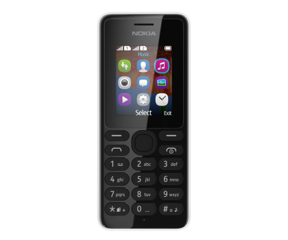 Smartfon Nokia 108 Dual SIM czarny